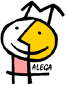 Logotipo de Alega